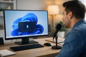 Windows’ta konuşarak yazı yazma nasıl açılır?